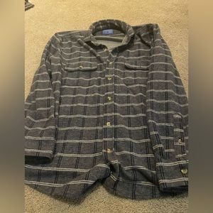 Tailorbyrd flannel material button up size large